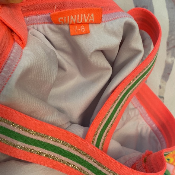 Preowned Girls Pink Fruit Swimsuit  SPF 50+ - Picture 4 of 4